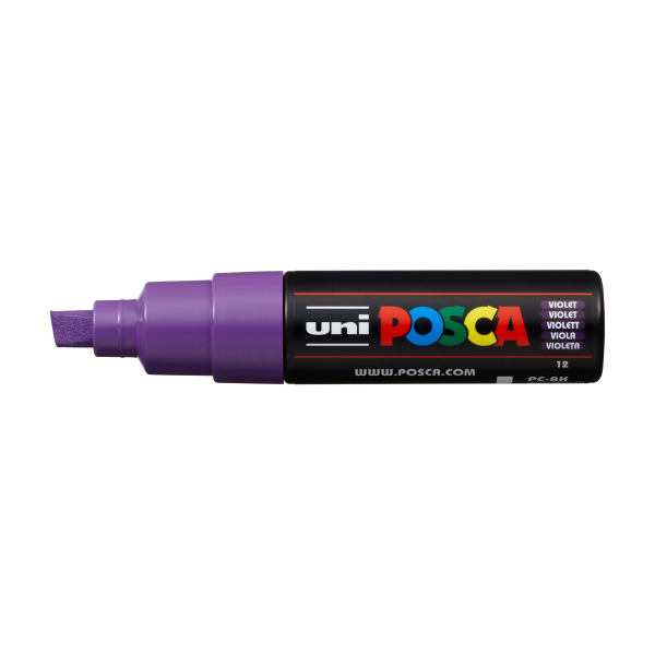 Posca PC-8K, mm, fialová