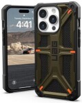 Urban Armor Gear Monarch zadní kryt na mobil Apple iPhone 15 Pro kevlar®, zelená