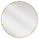 MEXEN - Loft zrcadlo 70, zlatý rám 9850-070-070-000-50