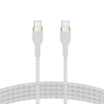 Belkin Flex CAB011bt1MWH bílá / Kabel USB-C / 60 W / 1 m (CAB011BT1MWH)