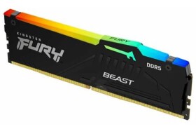 Kingston Fury Beast Black RGB 32GB (1x 32GB) DDR5 6000MHz / CL30 / DIMM / EXPO / 1.35V (KF560C30BBEA-32)