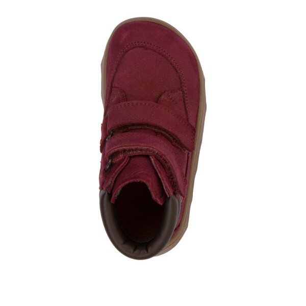 Dětské zimní barefoot boty ZERU TEX BORDEAUX Froddo G2110150-9 - 28