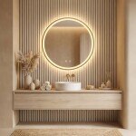REA - Zrcadlo LED 70cm MMJ HOM-02502