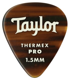 Taylor Premium Darktone Thermex Pro Picks 351 1.50 Tortoise Shell