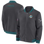 Nike Pánská bunda Miami Dolphins NFL Sideline Coach Bomber Velikost: L