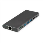 Hyper USB-C Univerzální dokovací stanice pro MacBook M1 / 2 x USB-C / 2 x HDMI / 2 x USB 3.0 / RJ45 / MicroSD / SD / pod (HDM1H-GL)