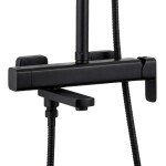 REA - Sprchový set Arlo Black REA-P7440