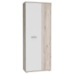 Skříň Net 3p Pískový Dub / Bílý