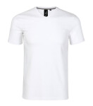 Action V-neck tričko pánské bílá 2XL
