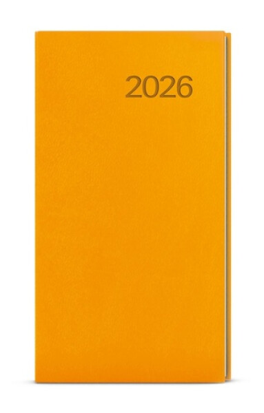 Týdenní diář 2026 Jakub Vivella kapesní okrová