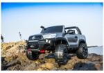 Mamido Dětské elektrické autíčko Toyota Hilux 4x4 lakované černé