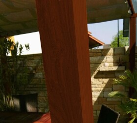 Hliníková pergola – Florenz 1116 (tmavě hnědá)