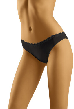 Dámské kalhotky Cute Soft Black - Wol-Bar M