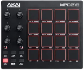 AKAI MPD 218 Pad kontrolér MIDI USB černá / mixážní pult (MPD218)
