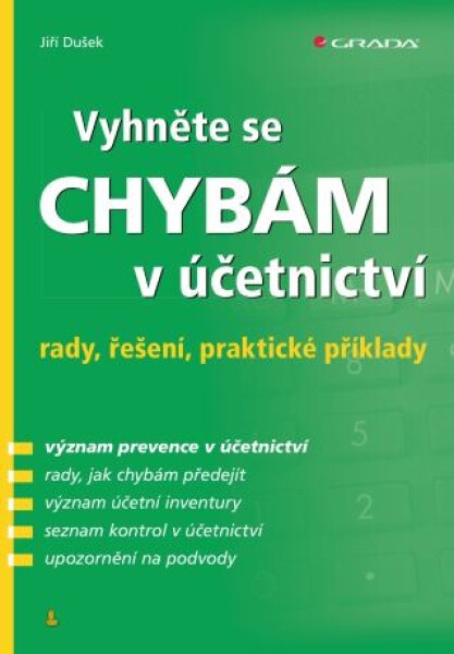 Vyhněte se chybám v účetnictví - Jiří Dušek - e-kniha