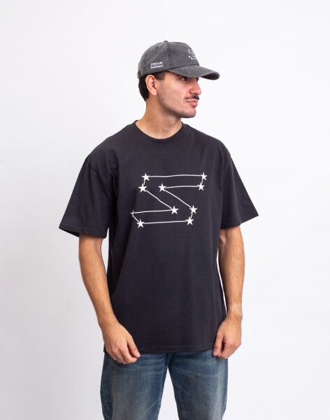 Tričko Signal x Freshlabels Triko Signal Faded Black