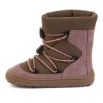Dívčí zimní barefoot boty TEX TRACK WOOL Dark Pink Froddo G3160251-15 - 25