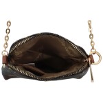Mini crossbody se zlatým řetízkem Cosmopolita, černá