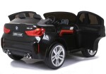 Mamido Elektrické autíčko BMW X6 M dvoumístné XXL lakované černé