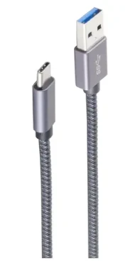 Shiverpeaks USB-A - USB-C adaptérový kabel / Kabel / USB 3.2 Gen 2 / 10 Gbps / 2 m (BS13-38030)