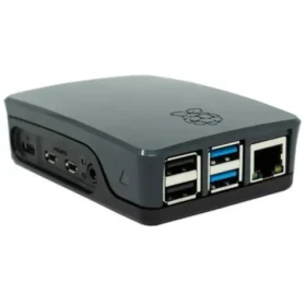 Raspberry Pouzdro Original pro Raspberry Pi 4B černo-šedá / Pouzdro (RASPBERRY-PI-4-CASE-BG)