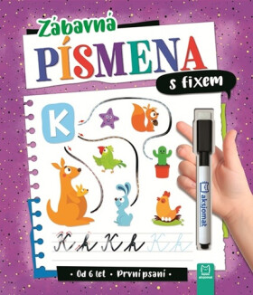 Zábavná písmena s fixem - První psaní - Agata Kaczyńska