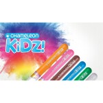 CHAMELEON, CK1001, Chameleon Kidz, Travel, sada stínovacích popisovačů na cesty, 4 ks