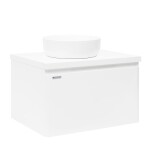 Koupelnová skříňka pod umyvadlo Naturel Ancona 80x46 cm bílá lesk ANCONA280BLD ANCONA280BLD