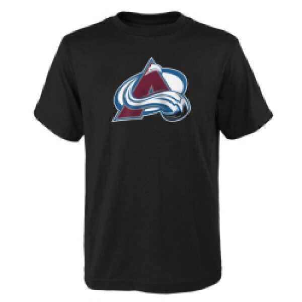 Outerstuff Dětské tričko Colorado Avalanche NHL Primary Logo T-Shirt - Black Velikost: Dětské S (6 - 8 let)