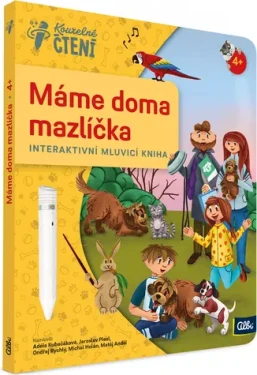 ALBI Kouzelné čtení Kniha: Máme doma mazlíčka