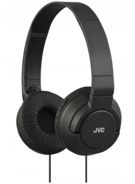 JVC HA-S180BEF černá / skládací sluchátka / jack 3.5 mm / 1.2 m (HAS-180BEF)