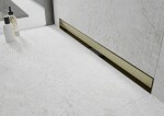 MEXEN - Flat Wall žlab ke stěně 2v1 80 cm zlatý 1530080