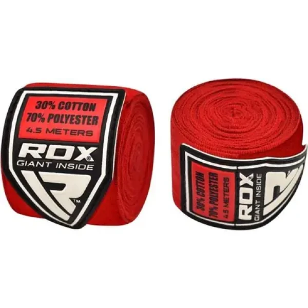 Boxerské bandáže RB 4,5m Red - RDX (červená) (87604-1-single_variant)