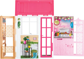 Barbie Prázdninový dům s panenkou