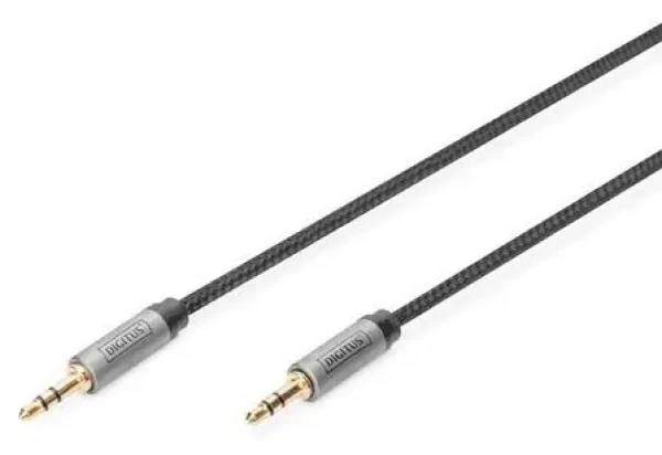 Digitus DB-510110-010-S / Audio kabel / Jack 3,5 mm / Stereo / 1 m (DB-510110-010-S)