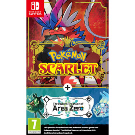 Pokémon Scarlet + Area Zero DLC (Switch)