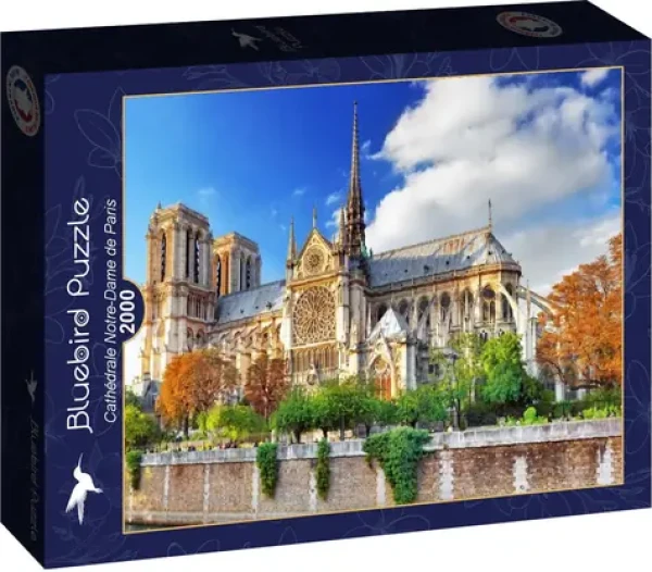 BLUEBIRD Puzzle Katedrála Notre-Dame v Paříži
