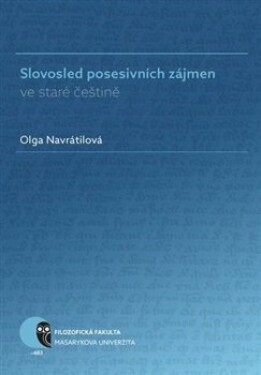 Slovosled posesivních zájmen ve staré češtině Olga Navrátilová