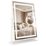 REA - Zrcadlo LED LUMI White 30x40cm HOM-01800
