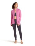 Dámská merino mikina ICEBREAKER Wmns 260 Quantum IV LS Zip Hoodie, Pop velikost: S