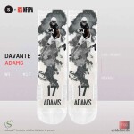 Pánské ponožky Las Vegas Raiders NFL Davante Adams Strideline Premium NFLPA Crew