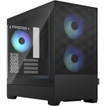 Fractal Design Pop Mini Air RGB Clear Tint černá / mATX / 2x USB 3.2 / 3x 120mm / bez zdroje / průhledná bočnice (FD-C-POR1M-06)