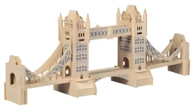 WOODCRAFT Dřevěné 3D puzzle Tower Bridge
