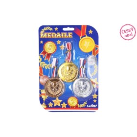 Wiky Medaile 3 ks