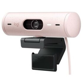 Logitech Brio 500 růžová / Webkamera / FHD / 4x digitální zoom / duální mikrofon / USB-C (960-001421)