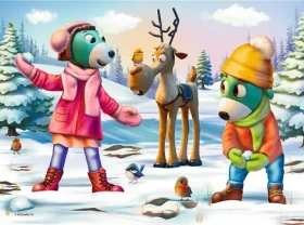 Trefl - Puzzle - Treflíci: Čas Vánoc