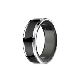 Rozbaleno - CUBE1 Smart Ring vel. 10 (20.8mm) černá / Chytrý prsten / Bluetooth 5.1 / 5ATM / rozbaleno (.rozbaleno)