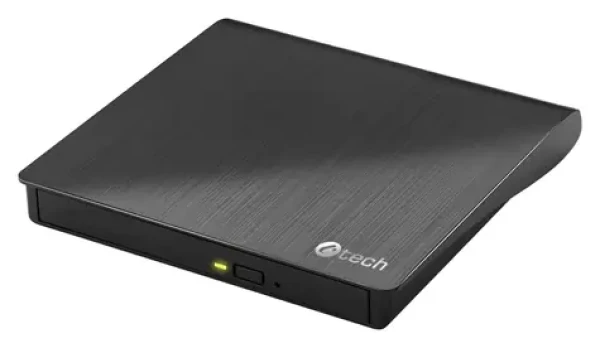 C-tech DVD-USB-AC černá / DVD±RW vypalovačka / USB 2.0 / USB-A + USB-C (DVD-USB-AC)