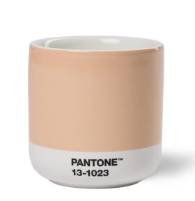 Pantone Cortado Termohrnek - Peach Fuzz 13-1023 (Barva roku 2024)