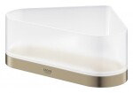 GROHE - Selection Miska do sprchy s držákem, rohová, kartáčovaný nikl 41038EN0